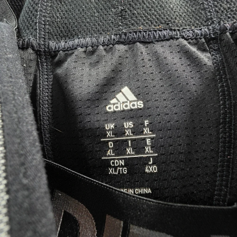 Adidas Techfit Padded Football Girdle Shorts Black Grey Mens XL Climacool